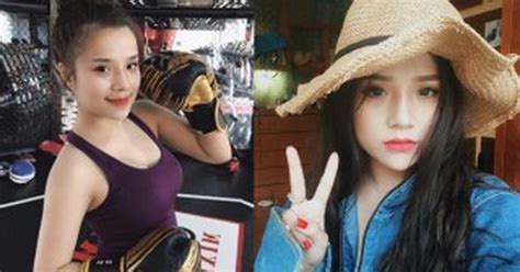 Cận cảnh nhan sắc hot girl Võ Thương giảm stress nhờ tập Gym và Boxing