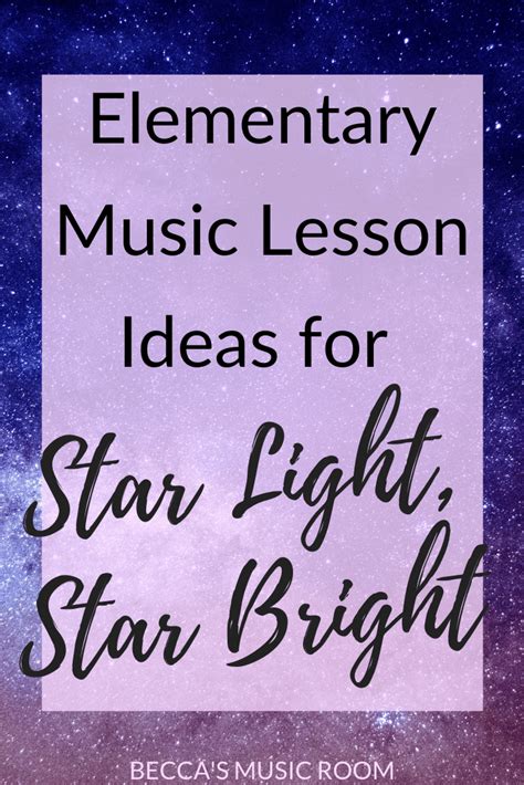 Easy Fun Ways To Teach Sol Mi With Star Light Star Bright Becca