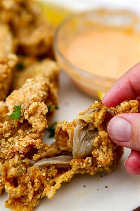 Fried Oyster Mushrooms The Hidden Veggies