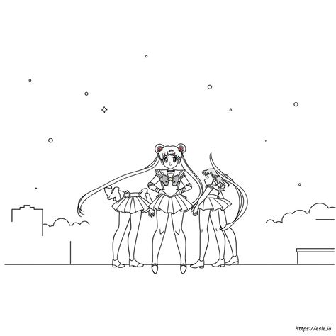 Sailor Moon Coloring Book Pdf