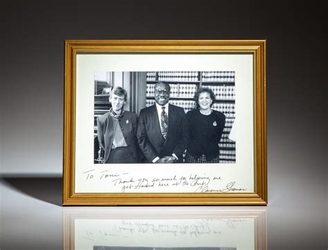 Clarence Thomas Signed Photograph - The First Edition Rare Books