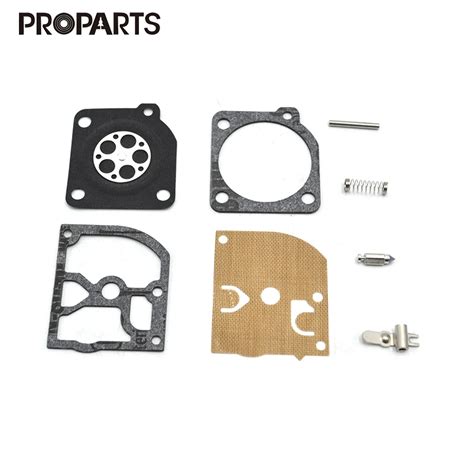 10SET RB 105 Kit de reparación de carburador Diaphgram para ZAMA C1Q S