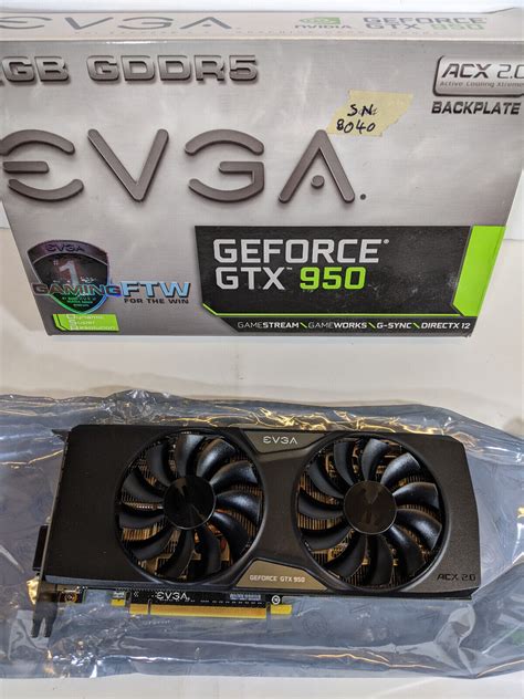 Evga Geforce Gtx Gb Ssc Gaming G P Kr Hdmi Dp Video