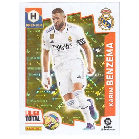 Venta Cromo De Karim Benzema H Roes Premium Real Madrid Panini La Liga