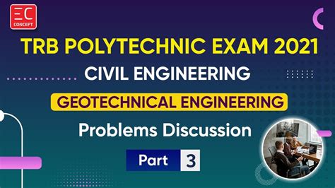 Trb Polytechnic Exam Civil Engineering Problems Discussion