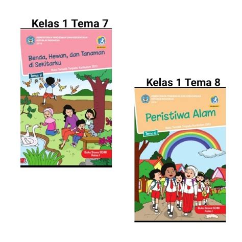 Jual Buku Tematik Kelas 1 Tema 7 8 Revisi 2017 Semester 2 Harga 2