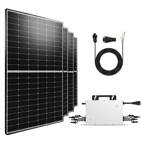 Eppsolar Solaranlage 1800w Photovoltaik Balkonkraftwerk Mit 450w