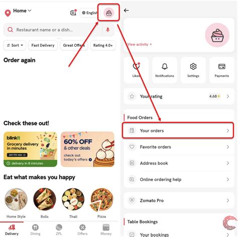 How To Get Invoices From Zomato