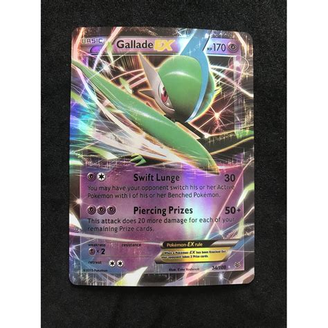 Jual Kartu Pokemon TCG Sun Moon Gallade EX Harga Kartu Shopee Indonesia