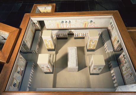 Sarcophagus Chamber Modern Model Tomb Queen Editorial Stock Photo ...