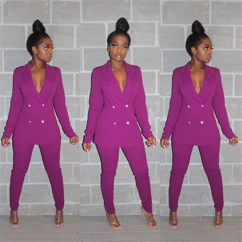 The Perfect Purple Suit 💜 Woman Suit