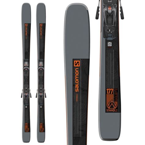 Salomon Stance 84 Skis M12 GW Bindings 2022 Evo