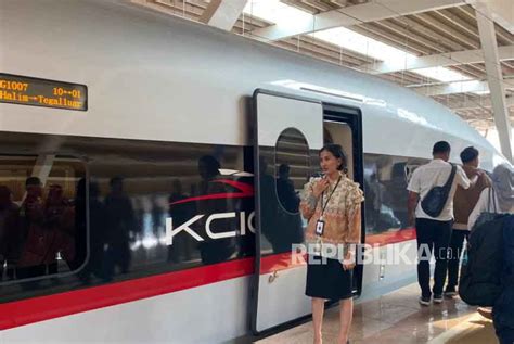 Kcjb Diuji Coba Damri Buka Rute Di Stasiun Tegalluar Republika Online