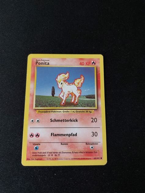 Ponita Base Set DE Pokemon Kaufen Auf Ricardo