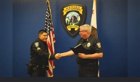 Merced Police Chief Swears In New Sergeant