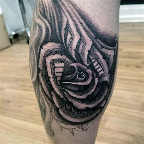 Top 81 Money Rose Tattoo Ideas 2021 Inspiration Guide Money Rose Tattoo Rose Tattoos For