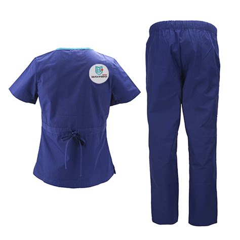 Short Sleeve Scrub Suit For Hospital Attire Baymro Medical Offer