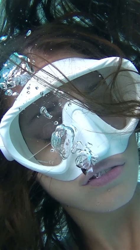 Underwater Bubbles In Scuba Diving