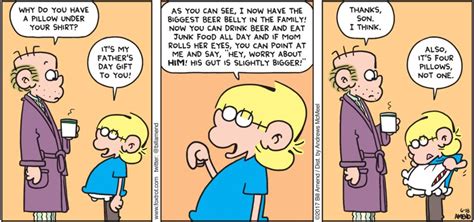 Gutsy Fathers Day Foxtrot Comics By Bill Amend