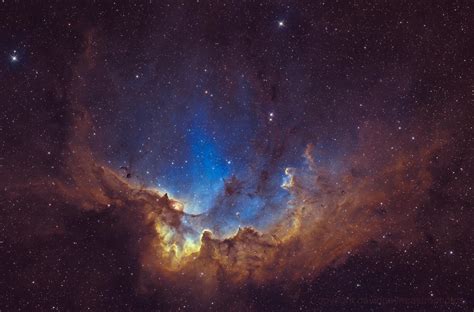 Sh2 142 NGC7380 The Wizard Nebula In Narrowband Gunshy61 Full