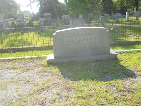 Lucy Mcdaniel Woodruff Desconhecido Memorial Find A Grave