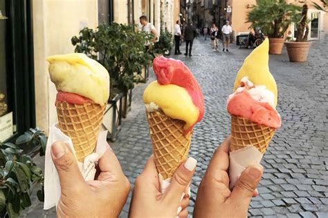 Italian Food Gelato