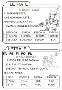 A Arte De Educar Atividades Leiturinhas