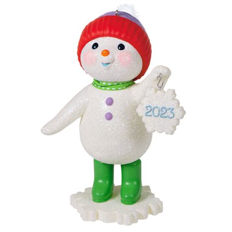 2023 Sweet Snowman | QGO2777 | Hallmark Ornaments .com