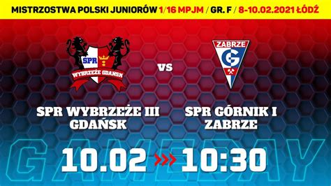 Na Ywo Mistrzostw Polski Junior W Spr Wybrze E Iii Gda Sk Vs