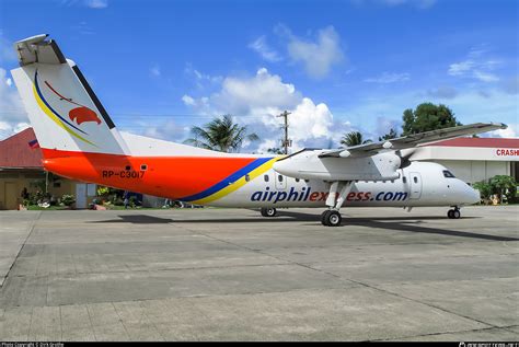 RP C3017 Airphil Express De Havilland Canada DHC 8 314Q Dash 8 Photo By