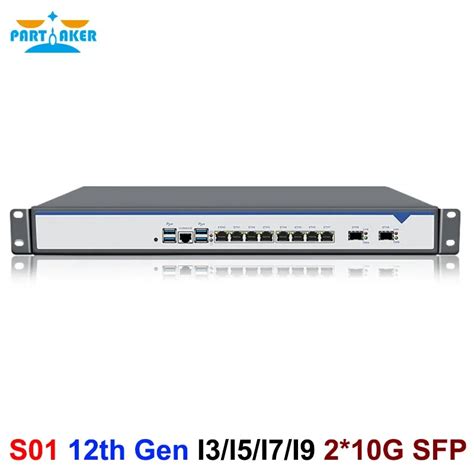 1U Cabinet Firewall Appliance 8 X 2 5GE LGA1700 Core I9 12900 I7 12700