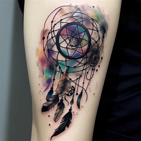 60 Small Dreamcatcher Tattoo Ideas - TattooClue.com