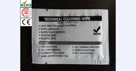 Thermal Printhead Cleaning Wipes - 99% Ipa Solution - Buy Cleaning ...