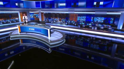 RtÉ News Broadcast Set Design Gallery