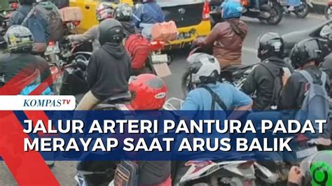 Jalur Arteri Pantura Padat Merayap Begini Pantauan Di Karawang Dan