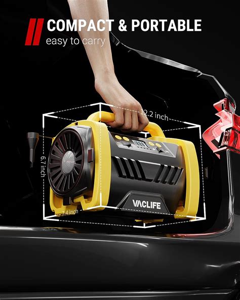 Vaclife Tire Inflator Portable Air Compressor Review Top Pro Tools