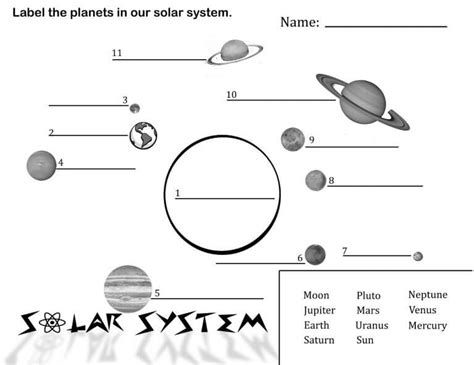 Solar System Coloring Pages – Printable Coloring Pages