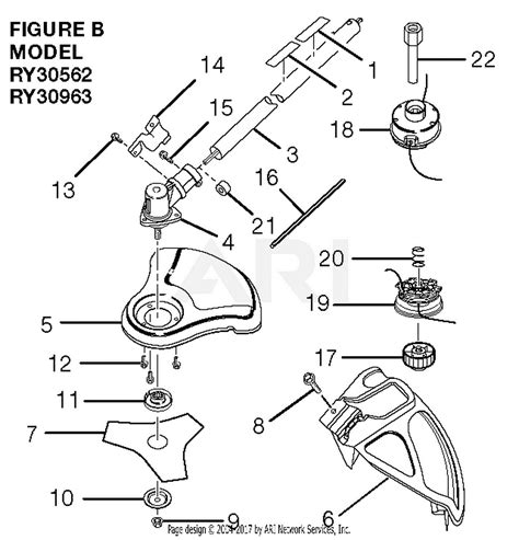 String Trimmer Parts Accs Ryobi CS30 Homelite RY30562 Trimmer