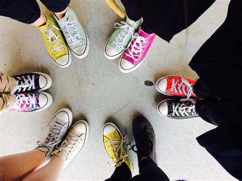 Different Color Converse Day | Color converse, Chucks converse, High top sneakers