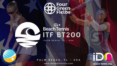 Four Green Field Itf Bt By I Do Beach Tennis Youtube