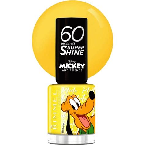 Rimmel X Disney Seconds Super Shine Nail Polish Pluto Compare