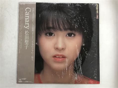 Yahooオークション 美品 Lp 松田聖子 Canary 帯付シュリンク