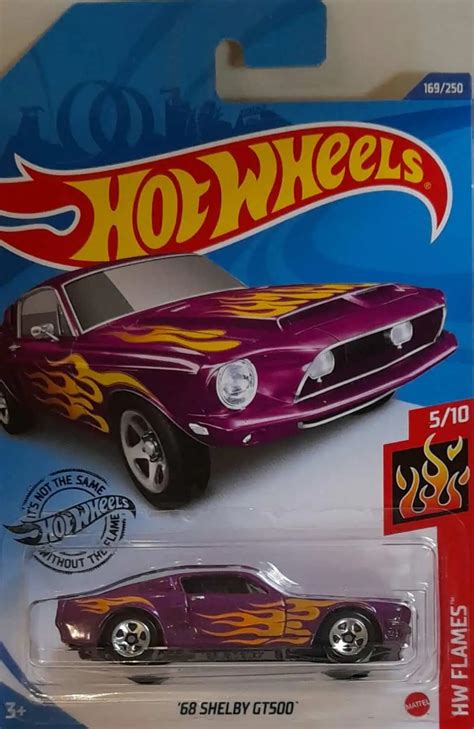 Hot Wheels Flames 68 Shelby GT500 Universo Hot Wheels