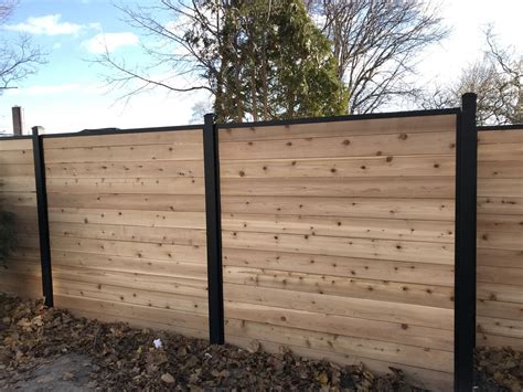 Horizontal fence, Fence design, Wood fence