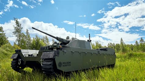 Milrem Robotics Unveils The Type X Rcv As A Game Changing Combat Platform