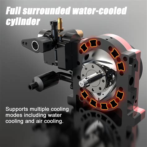 Toyan Rs S100 Single Rotor Wankel Rotary Engine Model Water Cooled