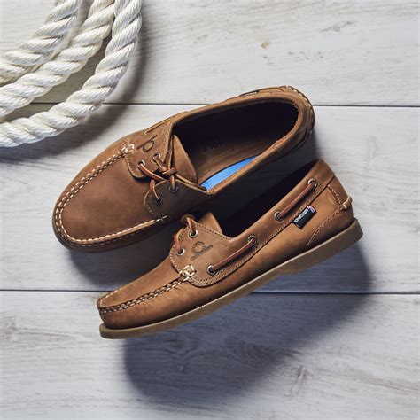 The Deck Ii G2 Premium Leather Boat Shoes Womens Boat Shoes