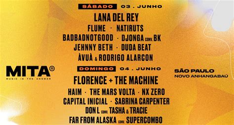 Mita Festival Ter Lana Del Rey E Marcar Retorno De Nx Zero