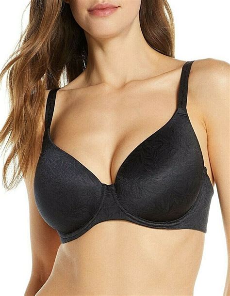 Wacoal Inside Edit Full Figure Underwire Bra 855307 Black Size 34 D For