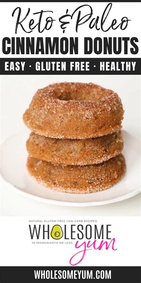 Low Carb Donuts Recipe Almond Flour Keto Donuts Paleo Gluten Free Artofit